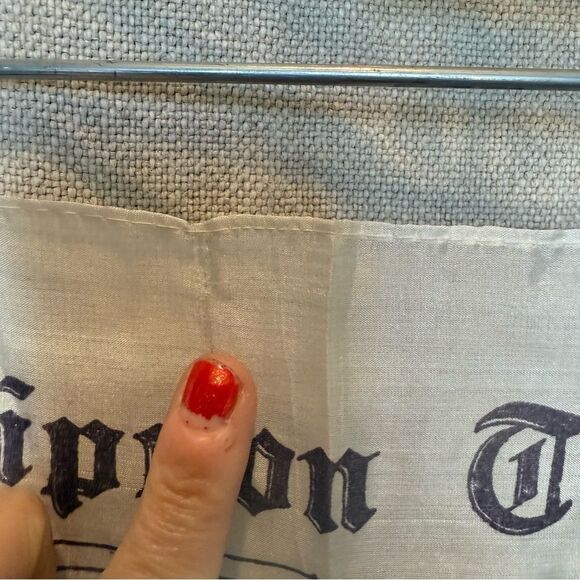 1945 Surrender of Japan Silk Map Handkerchief - Nippon Times - Picture 4 of 7